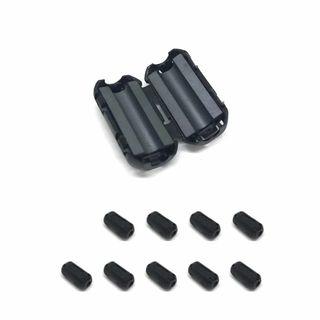 wumio フェライトコア ノイズフィルター 内径5mm 10個セット 高周波ノ(その他)