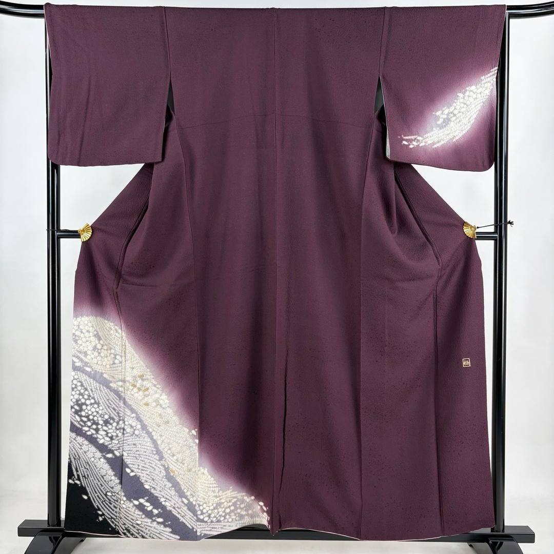 付下げ 身丈158cm 裄丈66.5cm 正絹 秀品 【中古】
