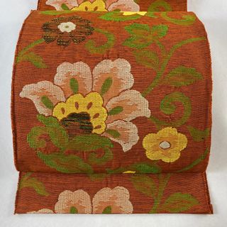 名古屋帯 優品 正絹 【中古】(帯)
