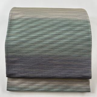 袋帯 美品 名品 全通 正絹 【中古】(帯)