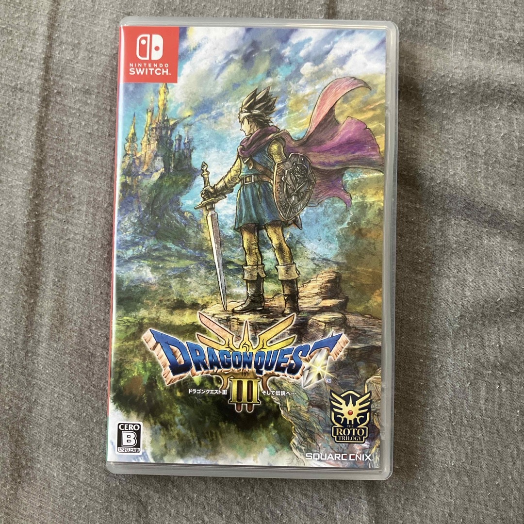 SQUARE ENIX(スクウェアエニックス)のドラゴンクエストIII そして伝説へ… Nintendo Switch エンタメ/ホビーのゲームソフト/ゲーム機本体(家庭用ゲームソフト)の商品写真
