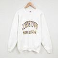 L★古着 フルーツオブザルーム 長袖 スウェット メンズ 90年代 90s JOHN クルーネック USA製 白 ホワイト 25may27 中古 スエット トレーナー トップス