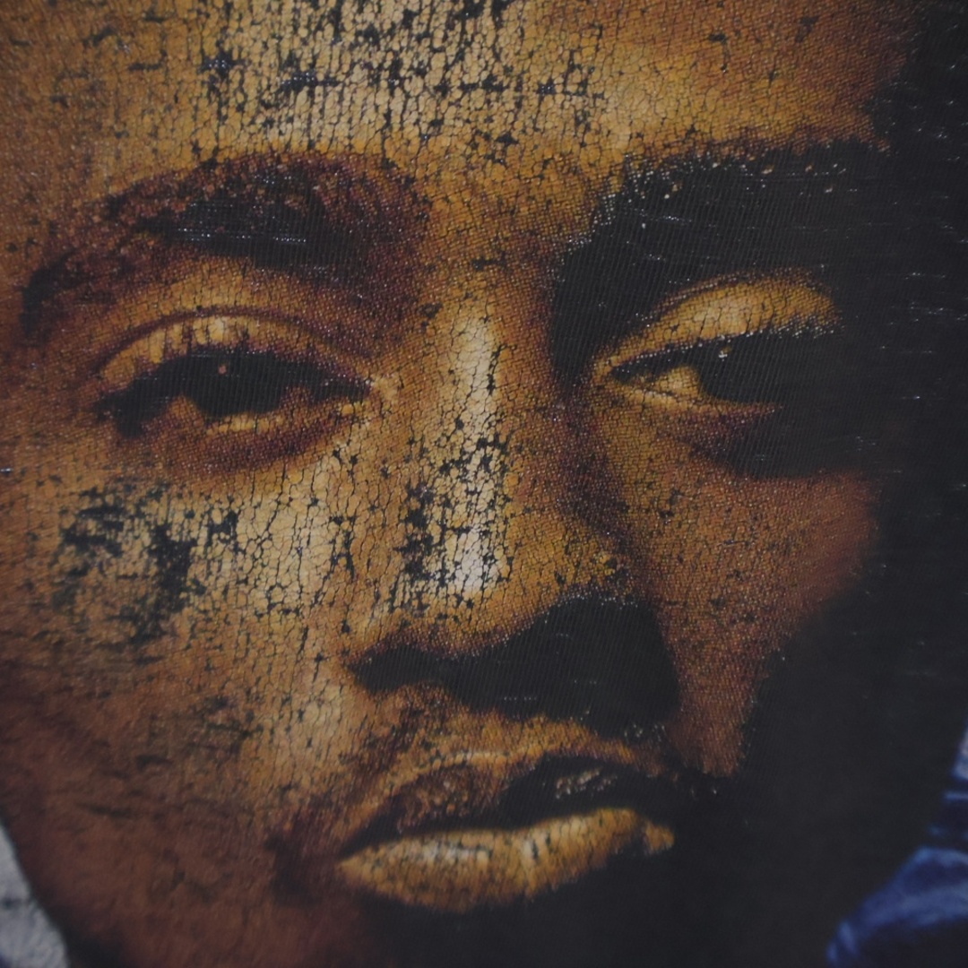 VINTAGE ヴィンテージ 90-00s 2PAC TEE ツーパック フロントプリント半袖Tシャツ カットソー ブラック メンズのトップス(Tシャツ/カットソー(半袖/袖なし))の商品写真