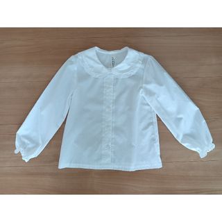 西松屋 - 白ブラウス　110cm　西松屋