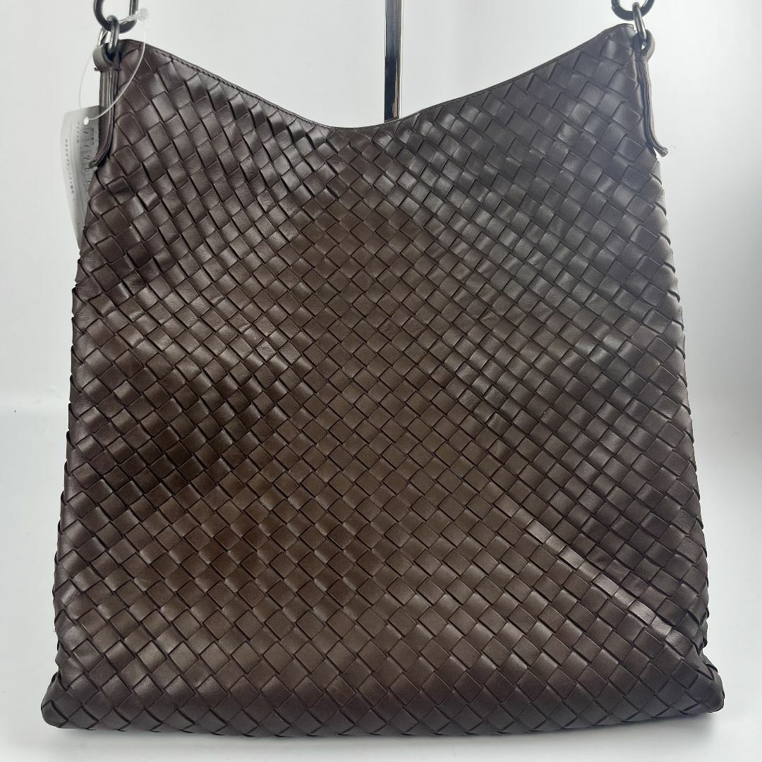 BOTTEGA VENETA - ボッテガヴェネタ イントレチャート ショルダーバッグ ブラウン