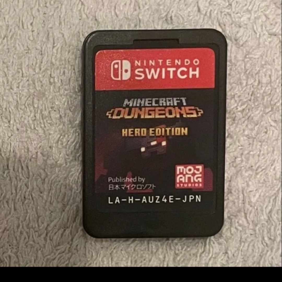 Minecraft Dungeons Hero Edition Switch エンタメ/ホビーのゲームソフト/ゲーム機本体(家庭用ゲームソフト)の商品写真