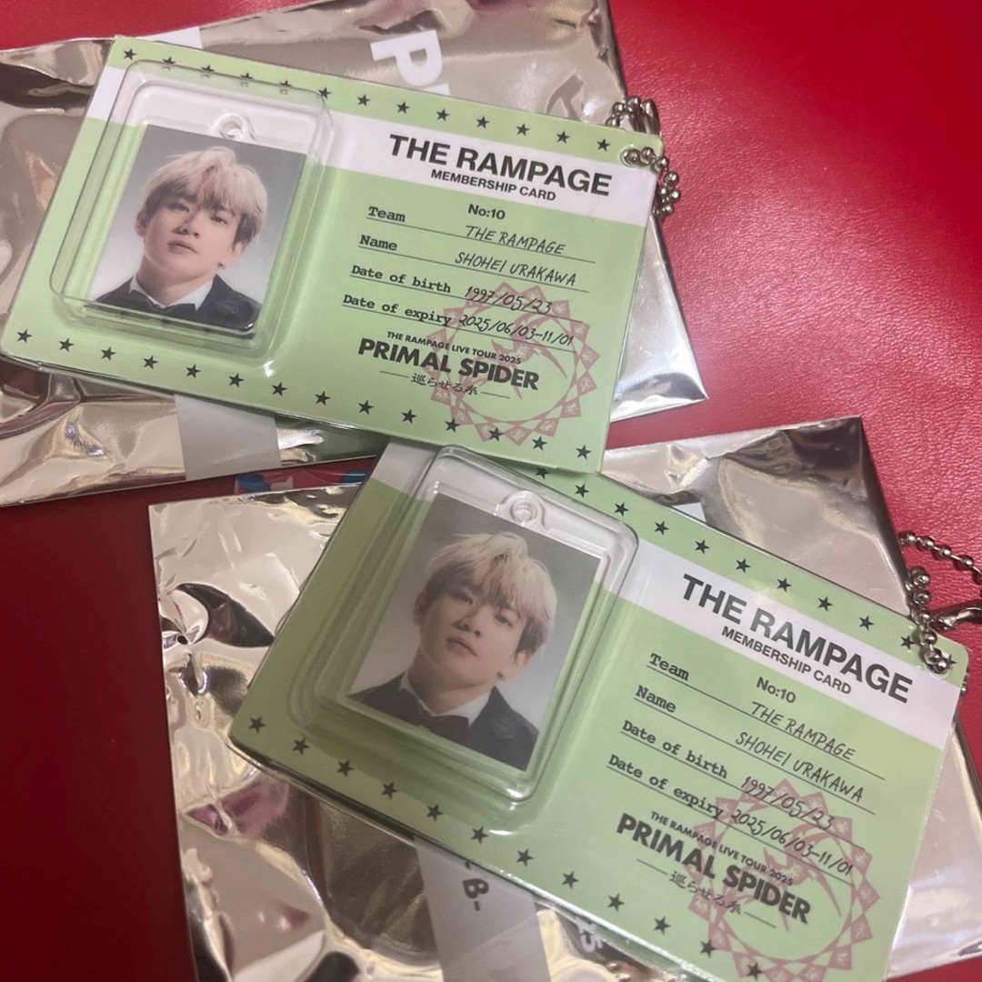 THE RAMPAGE(ザランページ)のTHE RAMPAGE ブリスターチャーム 浦川翔平 エンタメ/ホビーのタレントグッズ(男性タレント)の商品写真