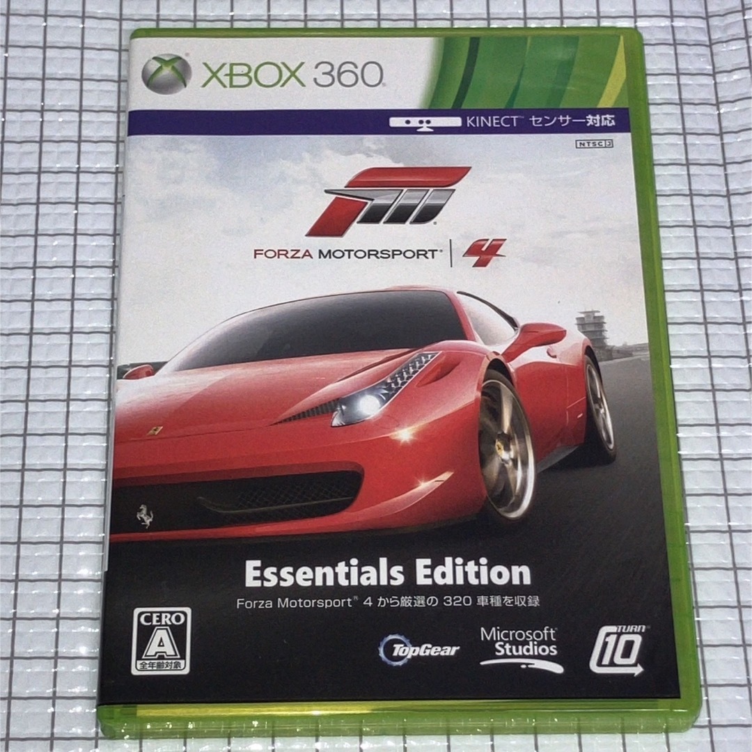 Xbox360(エックスボックス360)のXBOX360 FORZA MOTORSPORT4 盤面美品 エンタメ/ホビーのゲームソフト/ゲーム機本体(家庭用ゲームソフト)の商品写真