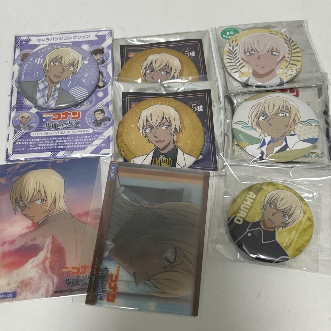 名探偵コナン(メイタンテイコナン)の名探偵コナン 安室透 セット エンタメ/ホビーのおもちゃ/ぬいぐるみ(キャラクターグッズ)の商品写真