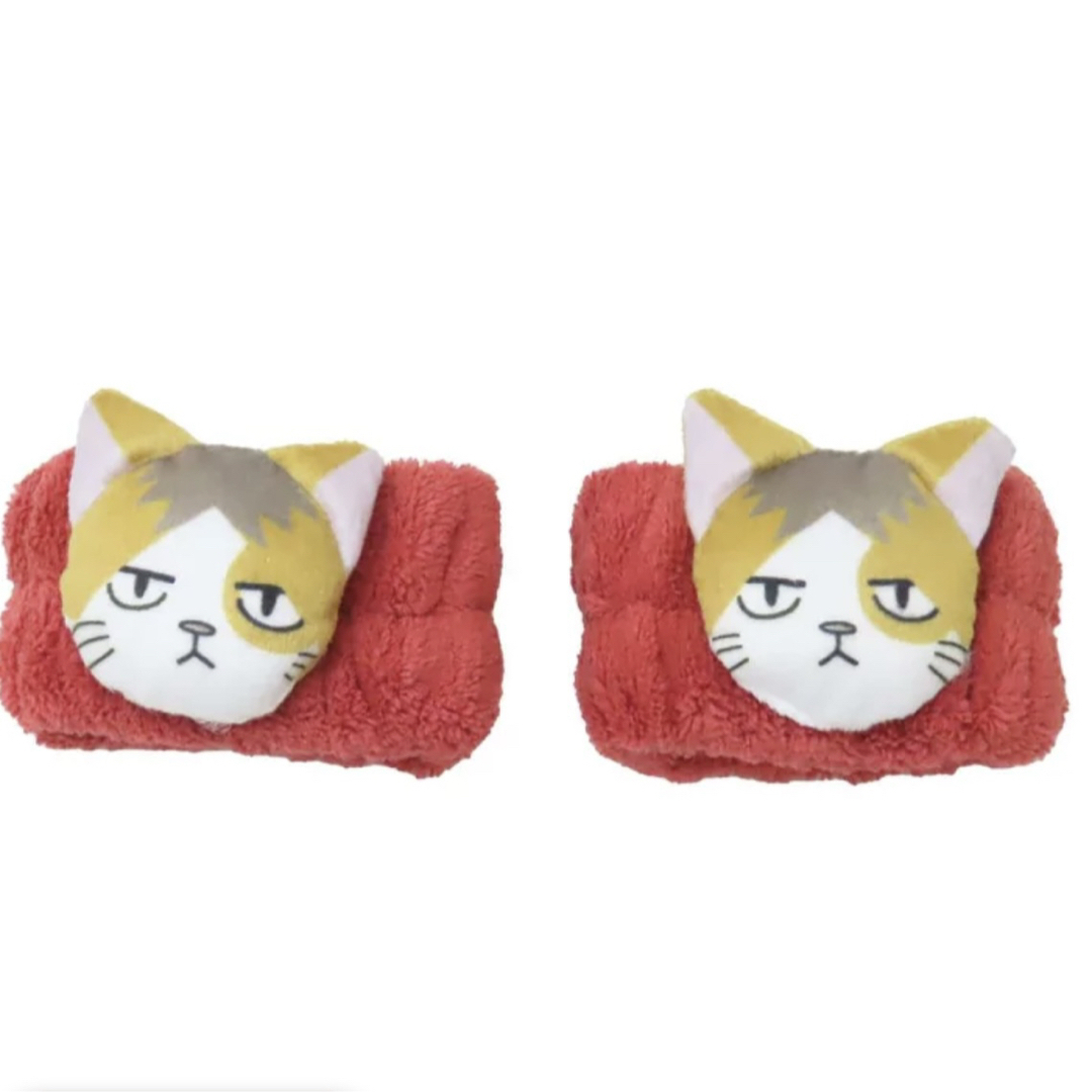 集英社(シュウエイシャ)の【新品】ハイキュー 吸水リストバンド ケンマネコ 音駒高校 狐爪研磨 エンタメ/ホビーのおもちゃ/ぬいぐるみ(キャラクターグッズ)の商品写真