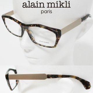 アランミクリ(alanmikli)の新品 アランミクリ メタルテンプル 56□15-145 眼鏡フレーム 男女兼用(サングラス/メガネ)