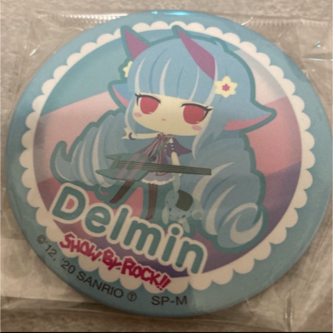 SHOW BY ROCK 缶バッジ デルミン エンタメ/ホビーのアニメグッズ(バッジ/ピンバッジ)の商品写真