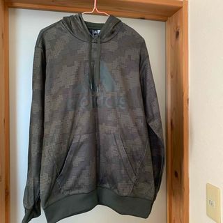 adidas - adidas  長袖　フード付きパーカー