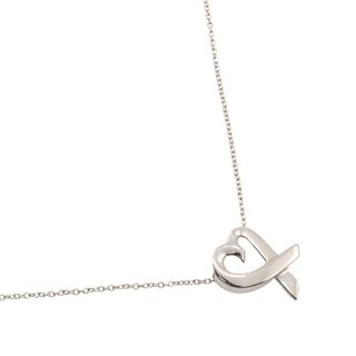 ティファニー(Tiffany & Co.)の【TIFFANY&Co.】ティファニー ラビングハート パロマ・ピカソ シルバー925 約3.0g レディース ネックレス(ネックレス)