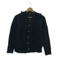 tricot COMME des GARCONS / トリココムデギャルソン | 2007AW | ウール フリル 装飾 ニット カーディガン | ブラック | レディース