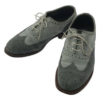 GRENSON / グレンソン | スエードレザー 2トーン ウイングチップ フルブローグ シューズ | 7 | グレー系 | メンズ(ブーツ)