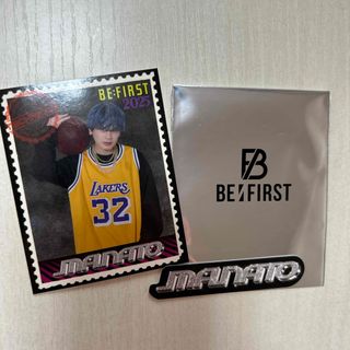 ビーファースト(BE:FIRST)のBefirst manato ステッカー(ミュージシャン)