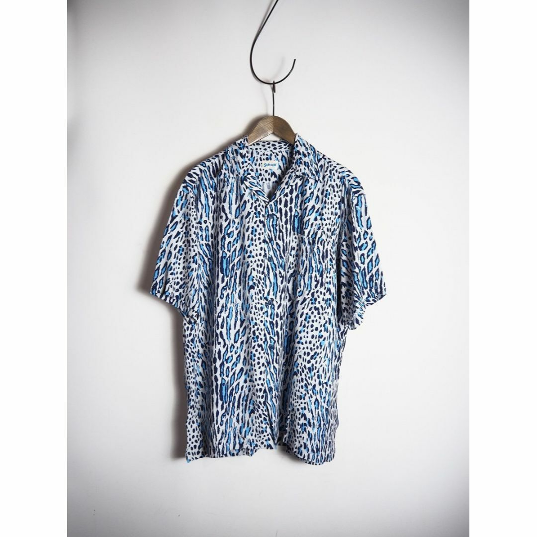 Schott(ショット) RAYON SHIRT LEOPARDレーヨンレオパードシャツ