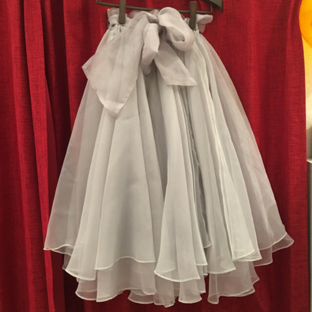 la belle Etude(ラベルエチュード)のボリュームオーガンジースカート レディースのスカート(ロングスカート)の商品写真
