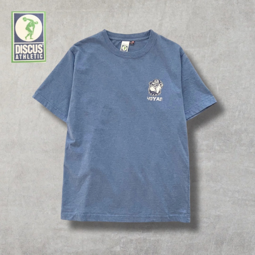 DISCUS ATHLETIC(ディスカスアスレチック)の希少【DISCUS ATHLETIC】Tシャツ カレッジロゴ USAコットン レディースのトップス(Tシャツ(半袖/袖なし))の商品写真