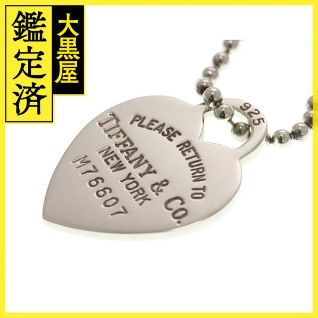 Tiffany & Co. - ティファニー ハートタグ ネックレス ボールチェーン ペンダント 925(シルバー) 【473】