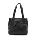 CHANEL シャネル ココマーク トートバッグ ショルダーバッグ セミショルダー キャビアスキン レザー ブラック 黒