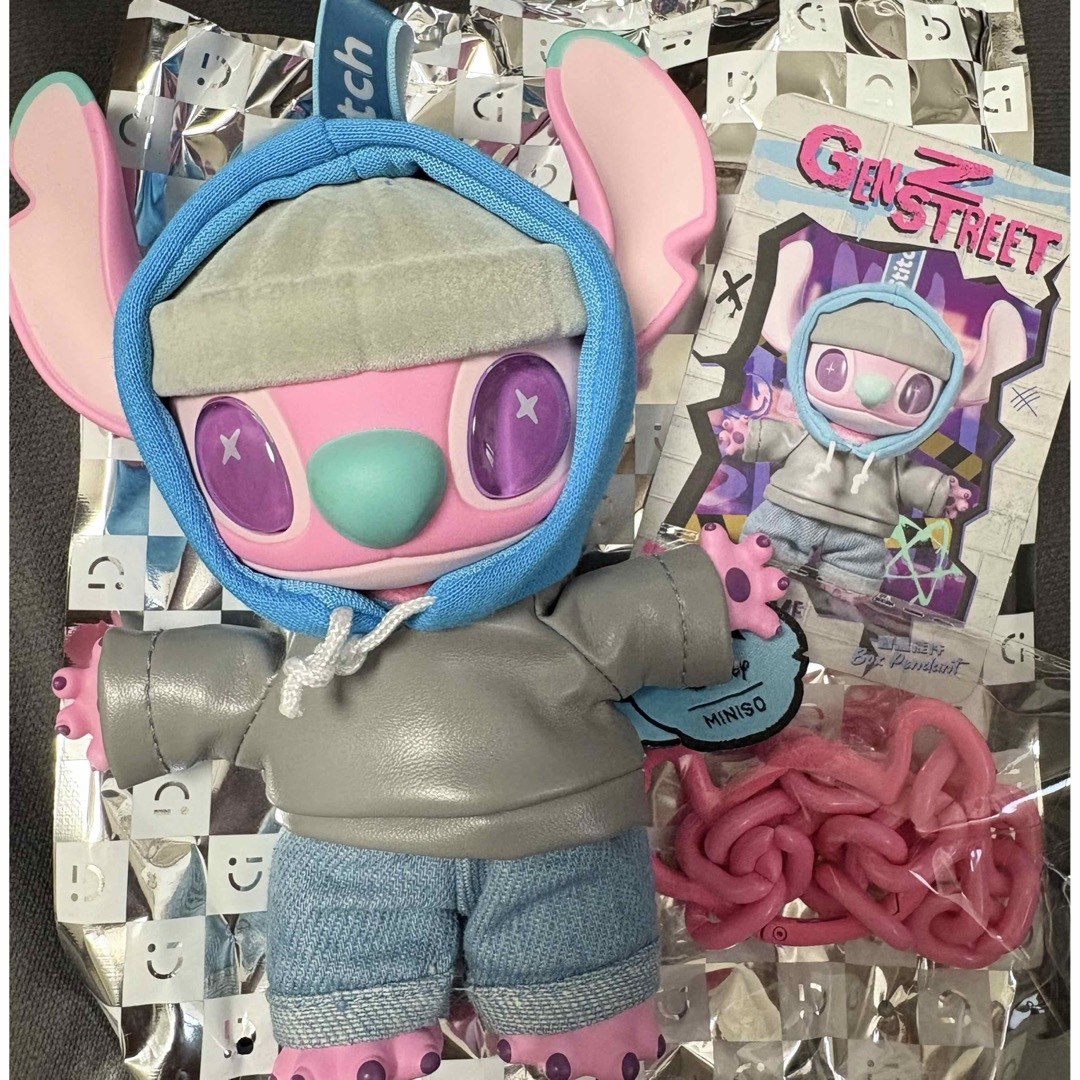 Disney(ディズニー)のMINISO GENZ STREETシリーズのFLASH スティッチフィギュア エンタメ/ホビーのフィギュア(アニメ/ゲーム)の商品写真