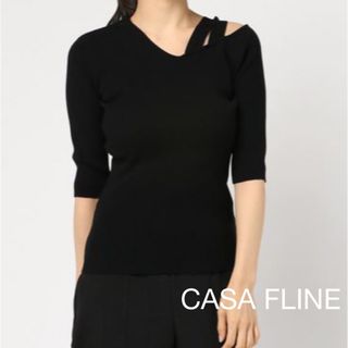 カーサフライン(CASA FLINE)のCASA FLINE★ アシンメトリー ニット(ニット/セーター)