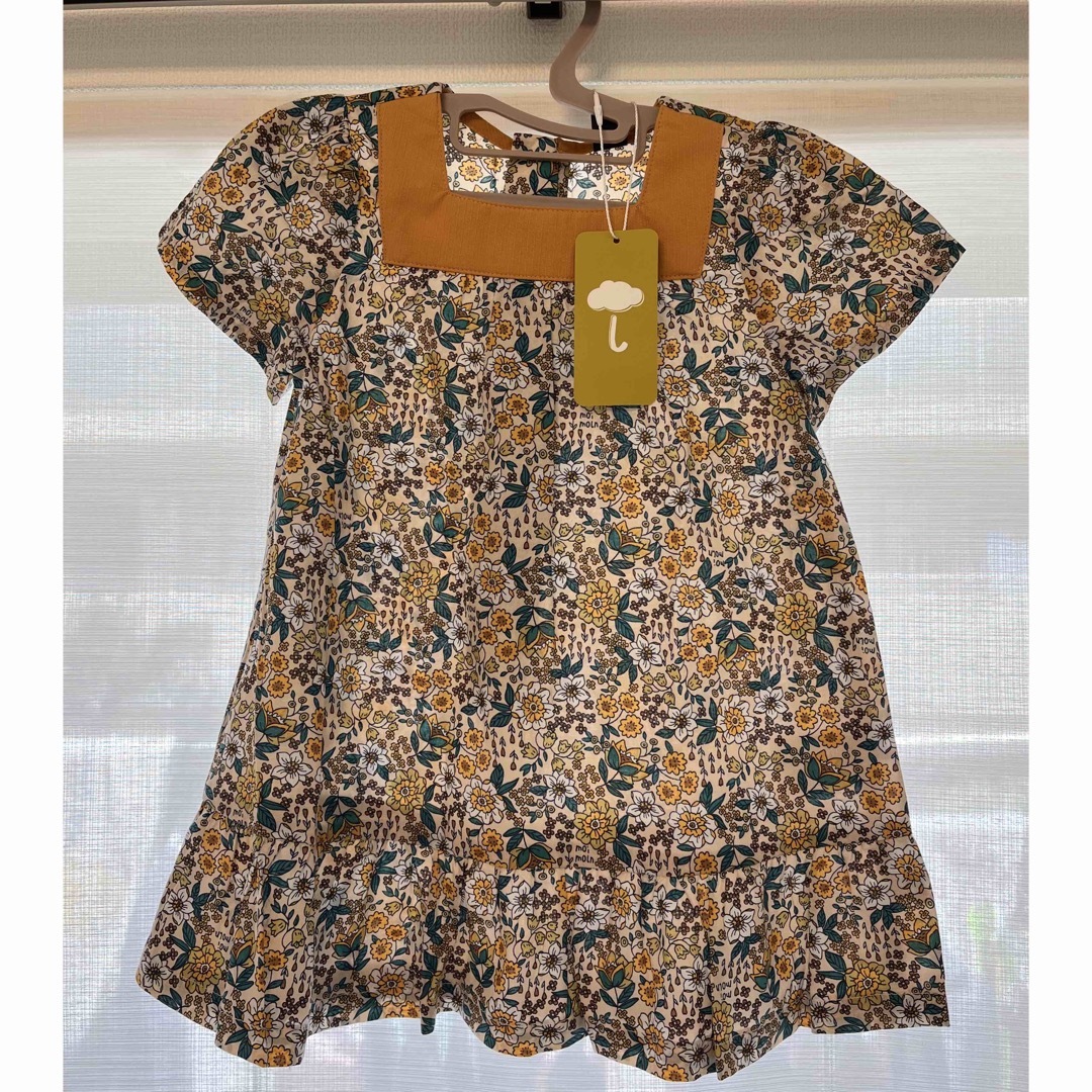 moimoln(モイモルン)のモイモルン ワンピース 新品 キッズ/ベビー/マタニティのキッズ服女の子用(90cm~)(ワンピース)の商品写真