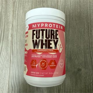 マイプロテイン(MYPROTEIN)の【新品 未開封】マイプロテイン ストロベリークリーム 10食分(｡+･`д･｡)(プロテイン)
