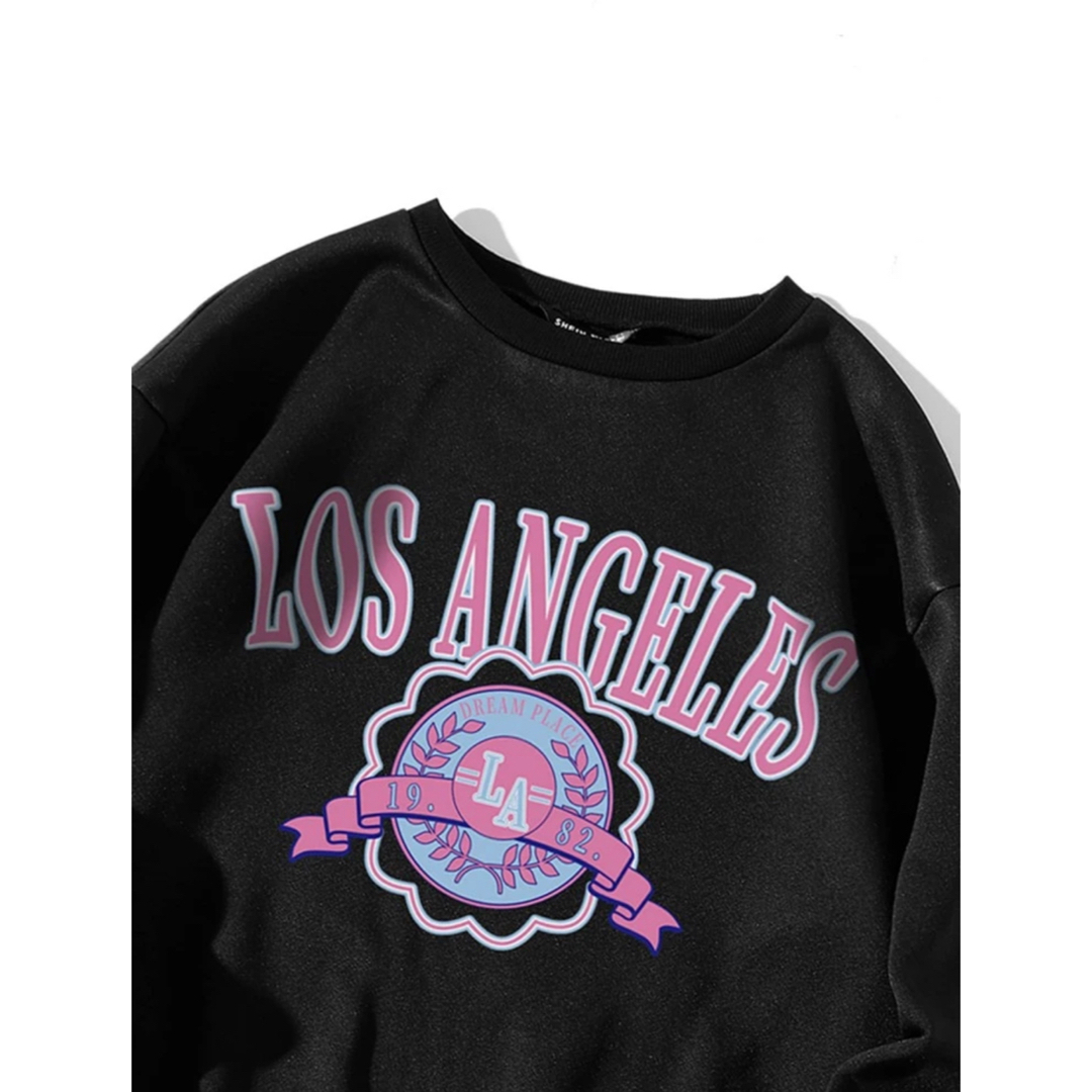 SHEIN(シーイン)のSHEIN カジュアル グラフィック レター スウェット レディースのトップス(トレーナー/スウェット)の商品写真