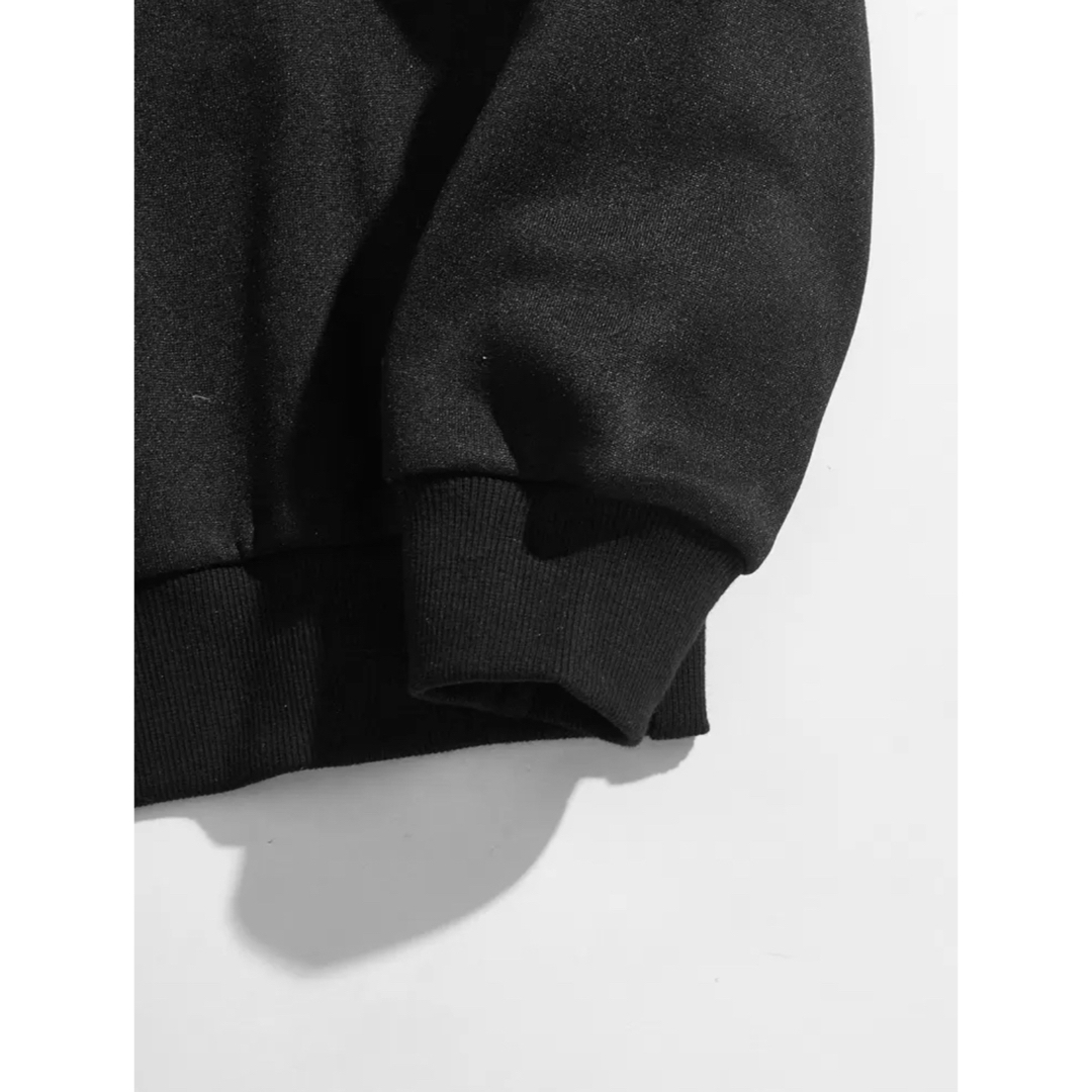 SHEIN(シーイン)のSHEIN オーバーサイズ ハート ＆ アルファベット 保温スウェットシャツ レディースのトップス(トレーナー/スウェット)の商品写真