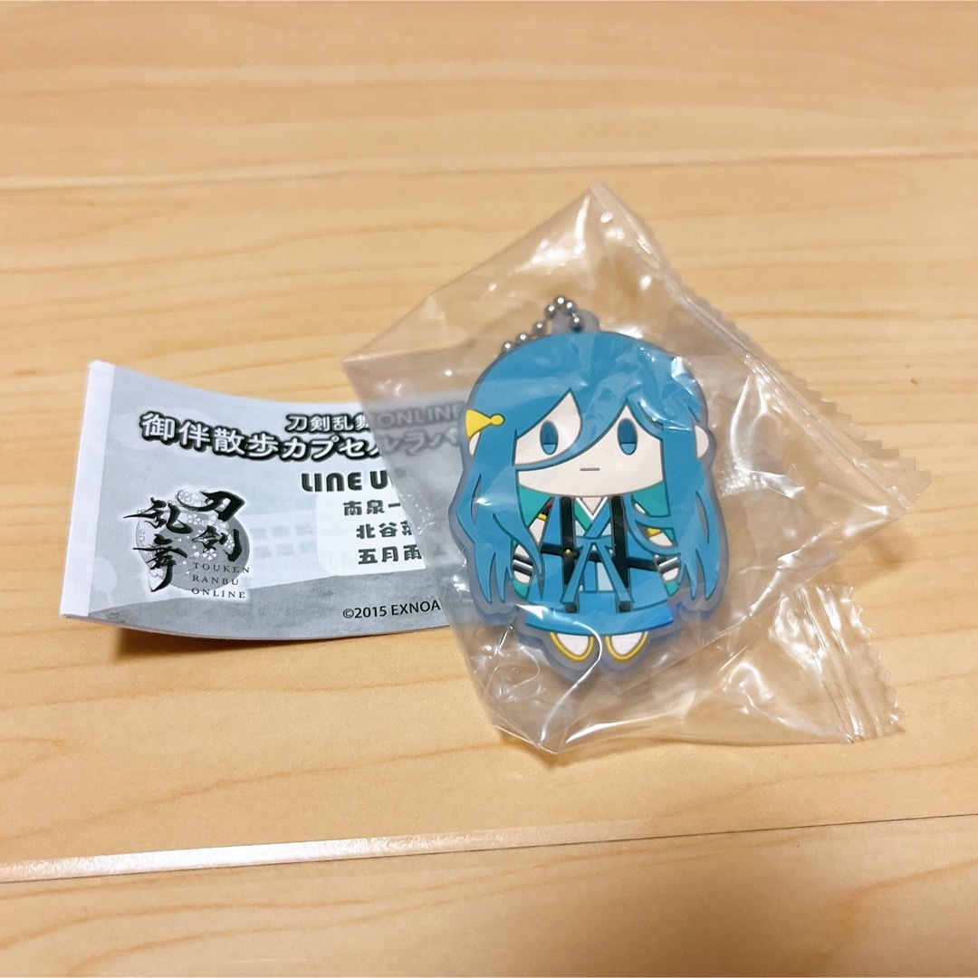 BANDAI NAMCO Entertainment(バンダイナムコエンターテインメント)の刀剣乱舞ONLINE 御伴散歩カプセルラバーマスコット<其の四> 千代金丸 エンタメ/ホビーのおもちゃ/ぬいぐるみ(キャラクターグッズ)の商品写真