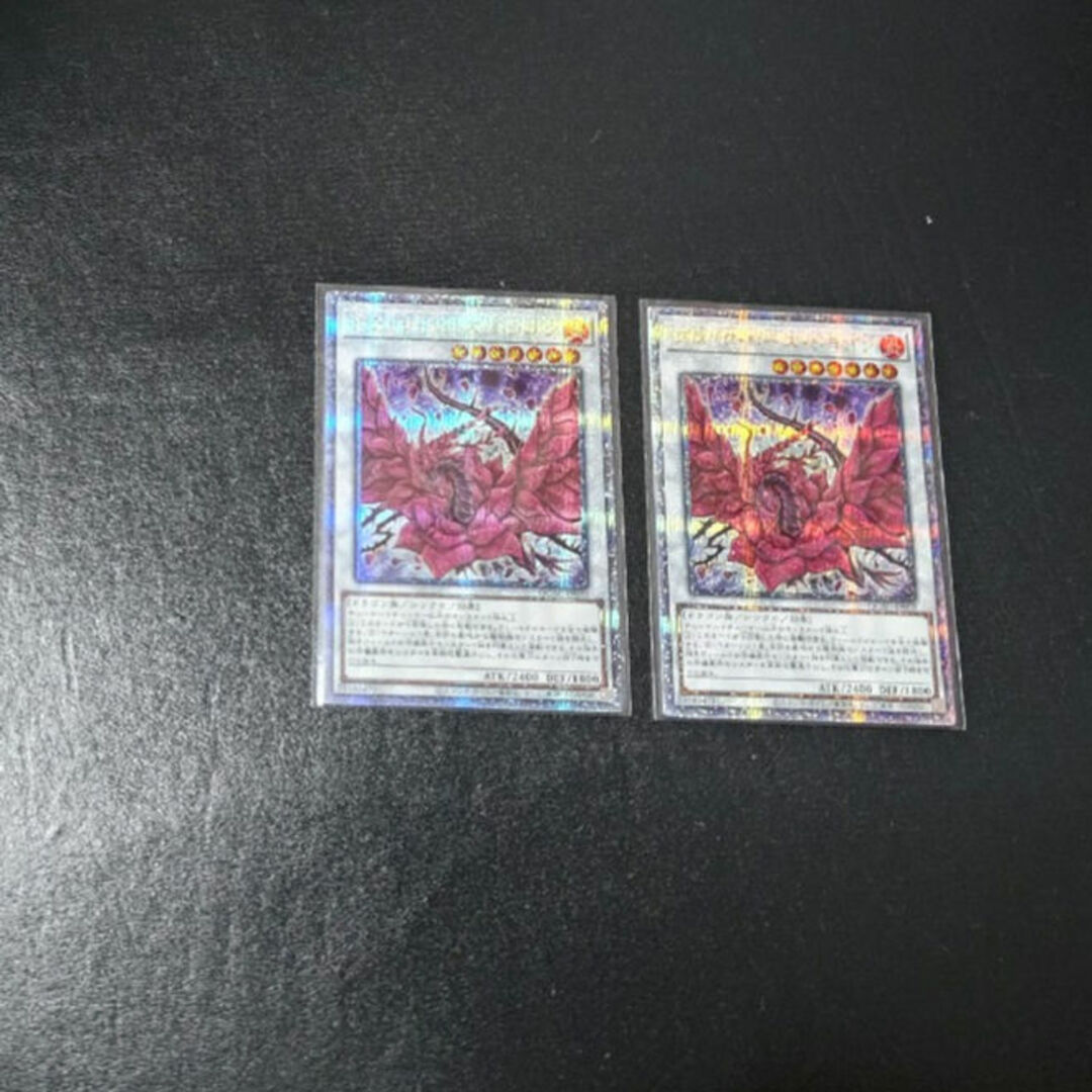 遊戯王(ユウギオウ)の遊戯王ブラックローズドラゴン 25thシークレットレア2枚売場名:# エンタメ/ホビーのトレーディングカード(シングルカード)の商品写真