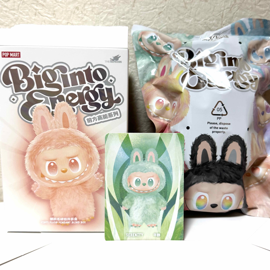 THE MONSTERS Big into Energy LABUBU ラブブ エンタメ/ホビーのおもちゃ/ぬいぐるみ(ぬいぐるみ)の商品写真
