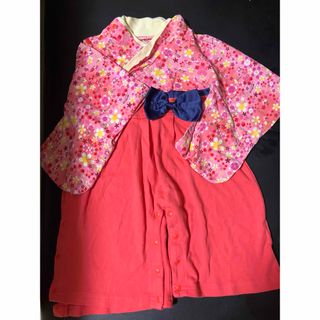 ロンパース袴【80cm】(和服/着物)