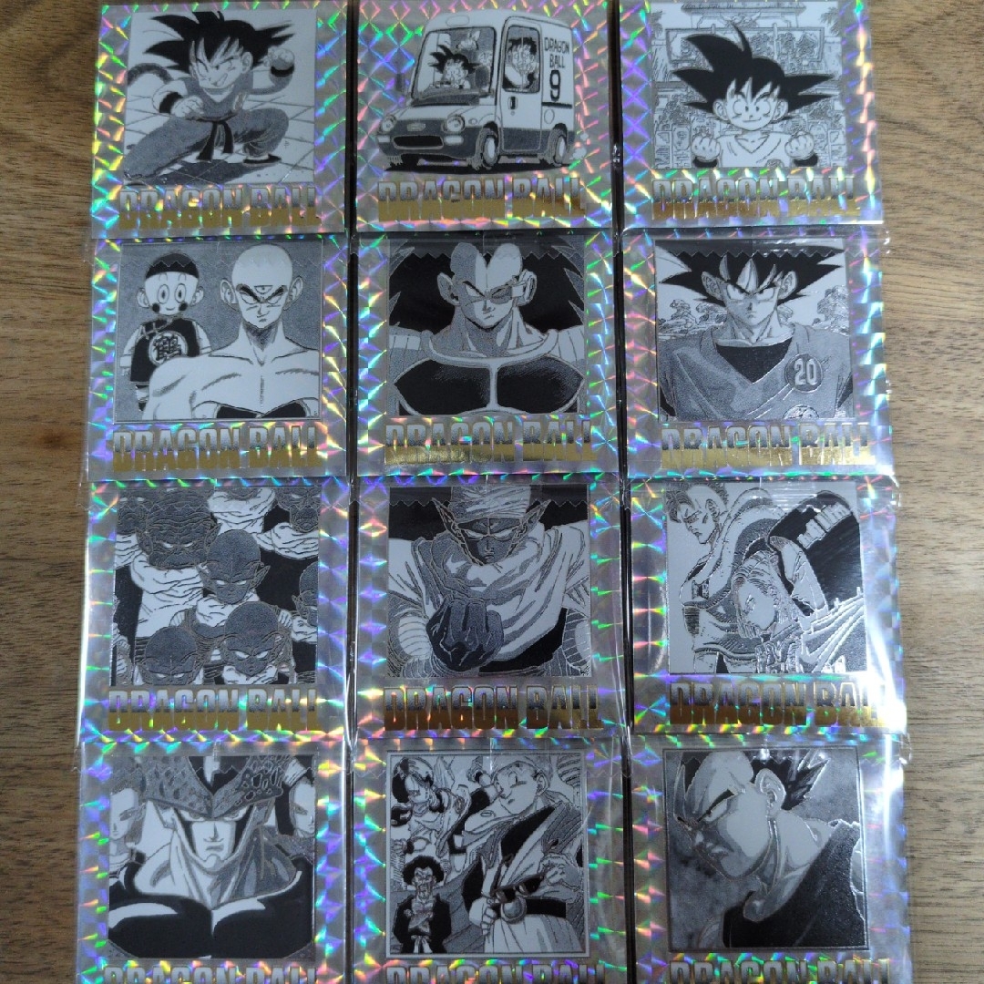 ドラゴンボール(ドラゴンボール)の※バラ売り可※ドラゴンボール 40周年記念ウエハース シール 12枚セット エンタメ/ホビーのアニメグッズ(その他)の商品写真