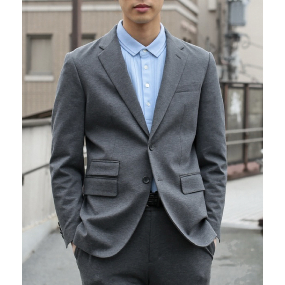 FRED PERRY×NARIFURI モクロディテーラードジャケット-Gr/S FRED PERRY - FRED PERRY×NARIFURI モクロディテーラード
