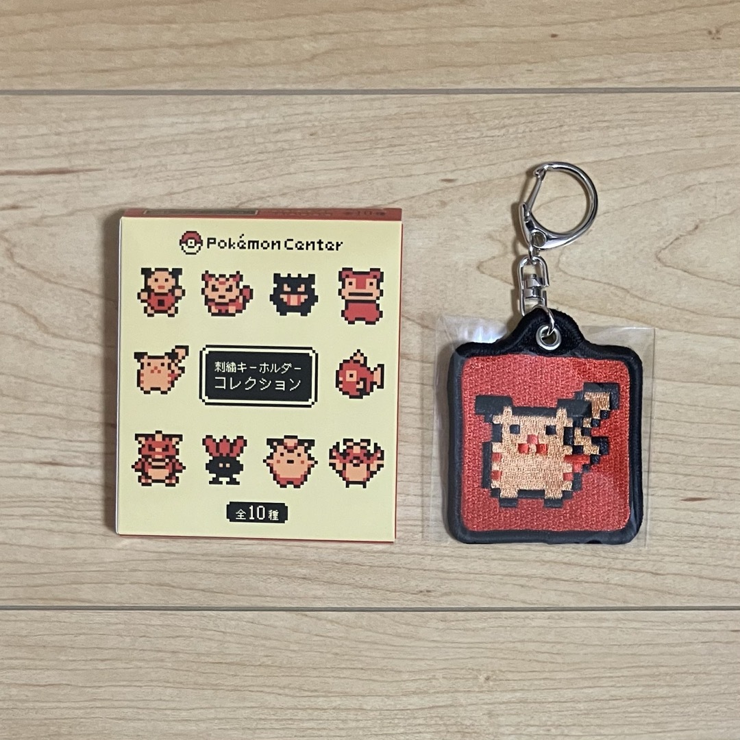 ポケモン(ポケモン)のポケモン金銀 25周年 ゲームドット 刺繍キーホルダーコレクション/ピカチュウ エンタメ/ホビーのおもちゃ/ぬいぐるみ(キャラクターグッズ)の商品写真