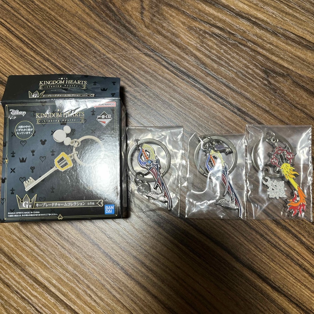 Disney(ディズニー)の1番くじ キングダムハーツ G賞 3点セット エンタメ/ホビーのおもちゃ/ぬいぐるみ(キャラクターグッズ)の商品写真