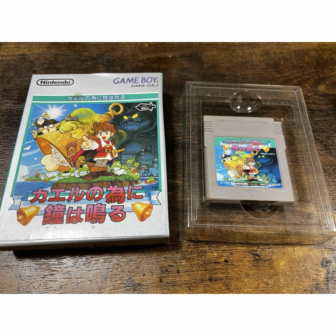 ゲームボーイ(ゲームボーイ)のカエルの為に鐘は鳴る ゲームボーイ エンタメ/ホビーのゲームソフト/ゲーム機本体(携帯用ゲームソフト)の商品写真