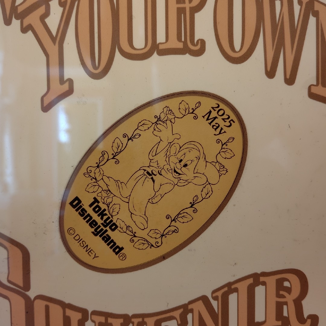 Disney(ディズニー)のTDL 2025年5月のマンスリースーベニアメダル 不思議の国のアリス エンタメ/ホビーのおもちゃ/ぬいぐるみ(キャラクターグッズ)の商品写真