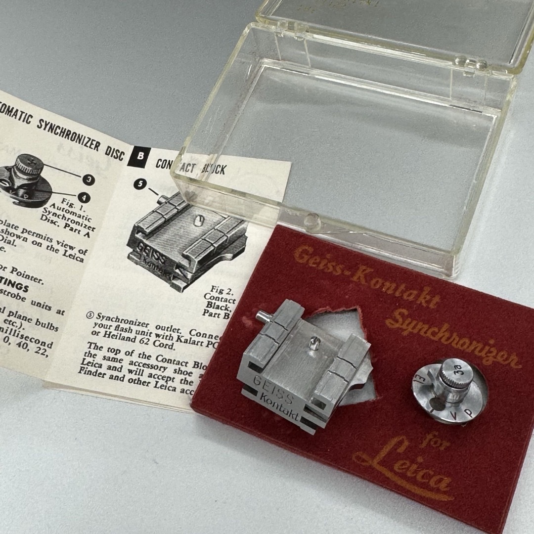 通販サイト一覧 LEICA - LEICA 珍品アクセサリー シンクロ装置GEISS KONTAKT の フィルムカメラ
