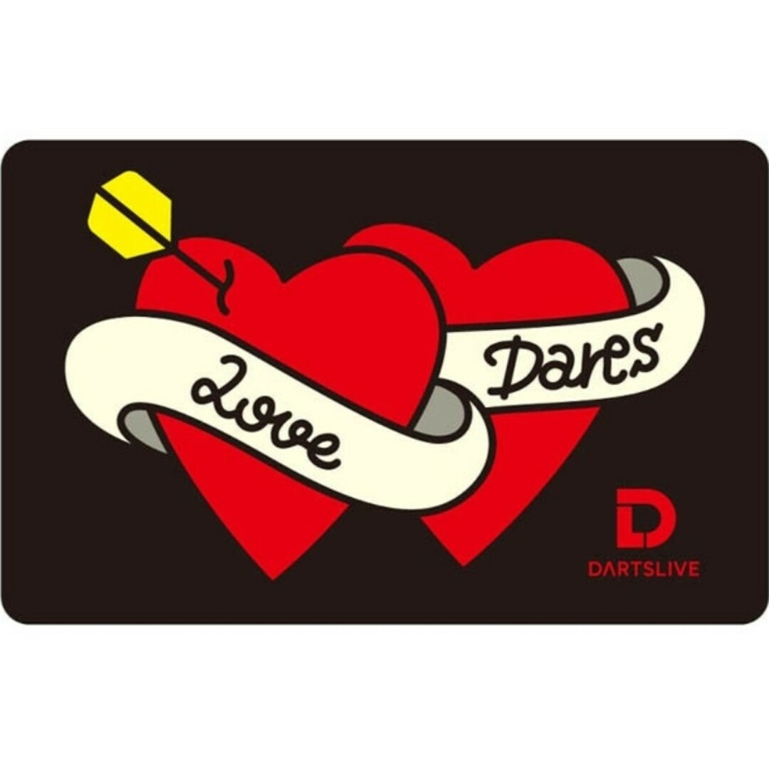 DARTSLIVE(ダーツライブ)のハート ダーツライブカード エンタメ/ホビーのテーブルゲーム/ホビー(ダーツ)の商品写真