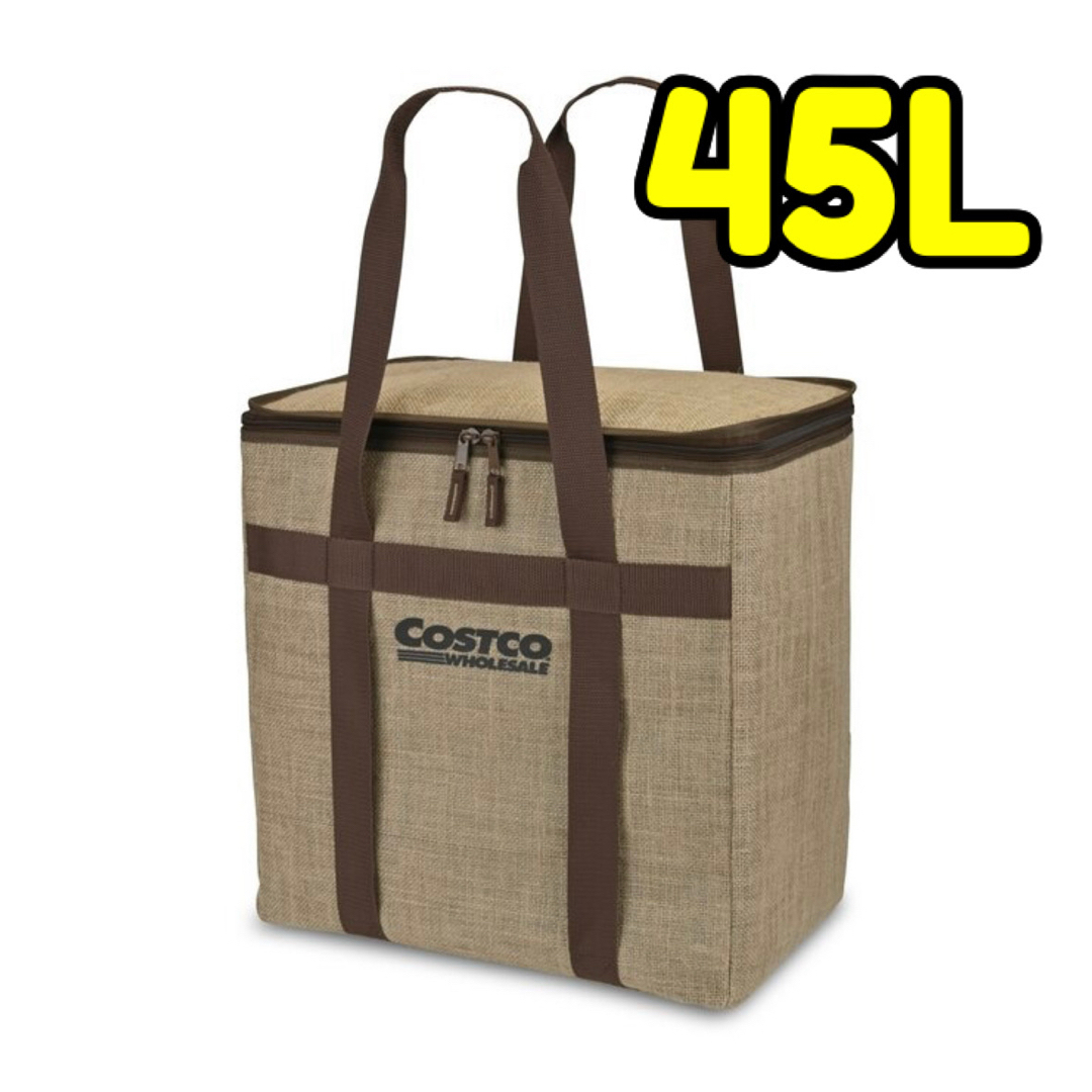 コストコ(コストコ)の【新品未使用!】コストコ 保冷バック 45L ショッピングクーラー インテリア/住まい/日用品の日用品/生活雑貨/旅行(日用品/生活雑貨)の商品写真