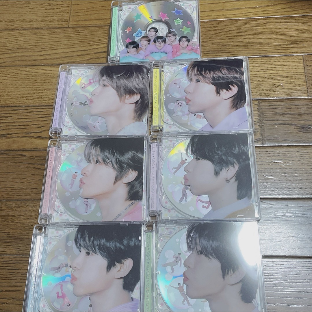 NCTWISH poppop Jewel Case Ver. CD 7枚セット エンタメ/ホビーのCD(K-POP/アジア)の商品写真