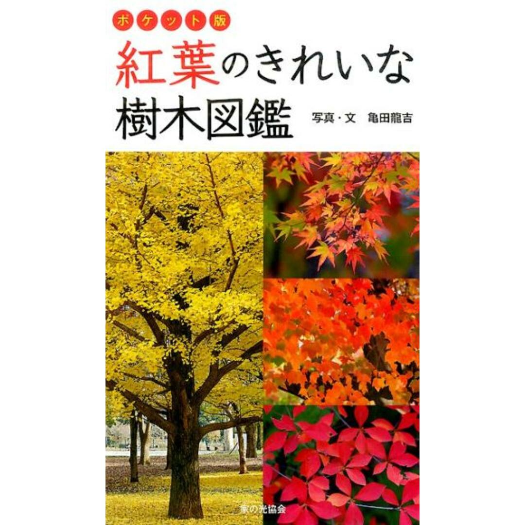 紅葉のきれいな樹木図鑑 ポケット版 /家の光協会/亀田竜吉(単行本) エンタメ/ホビーの本(趣味/スポーツ/実用)の商品写真
