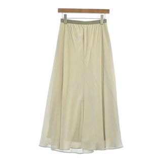 イエナ(IENA)のIENA イエナ ロング・マキシ丈スカート M ベージュ 【古着】【中古】【送料無料】(ロングスカート)