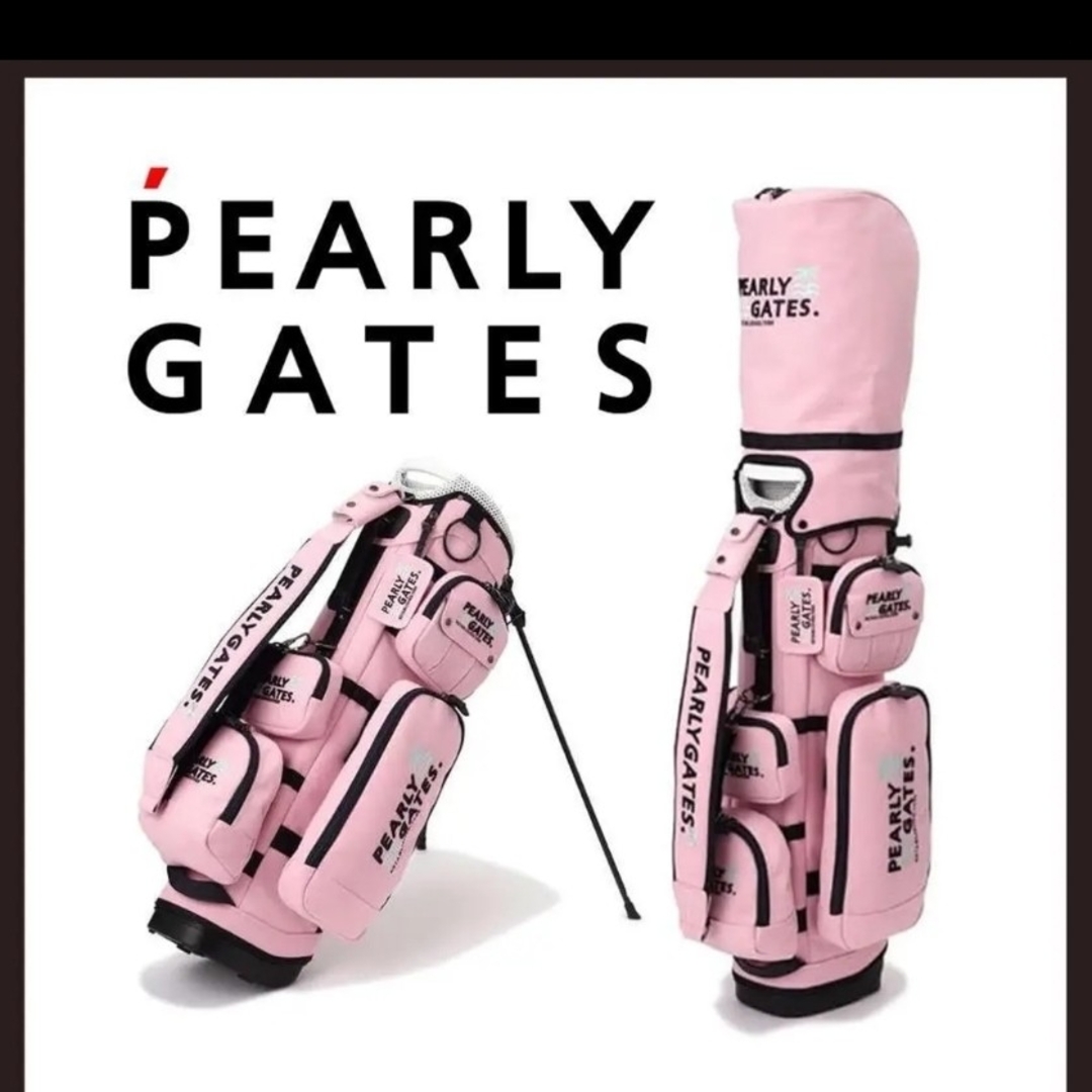 人気が高い 新品 未使用 ペールカラースタンドキャディバッグ GATES PEARLY ゴルフバッグ・キャディバッグ