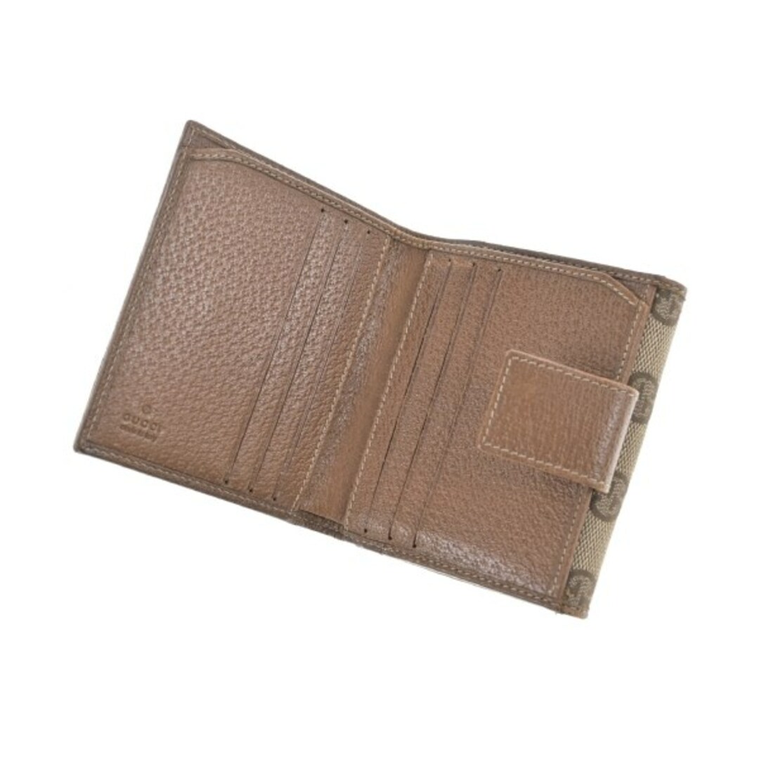 GUCCI グッチ 財布・コインケース 茶系(総柄) - 4500425F0073 GUCCI グッチ 財布・コインケース - 茶系(総柄) 【古着】【中古】